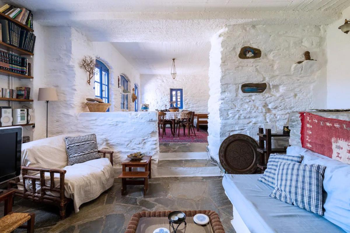 Traditional Village House On Kea Milopótamos エクステリア 写真
