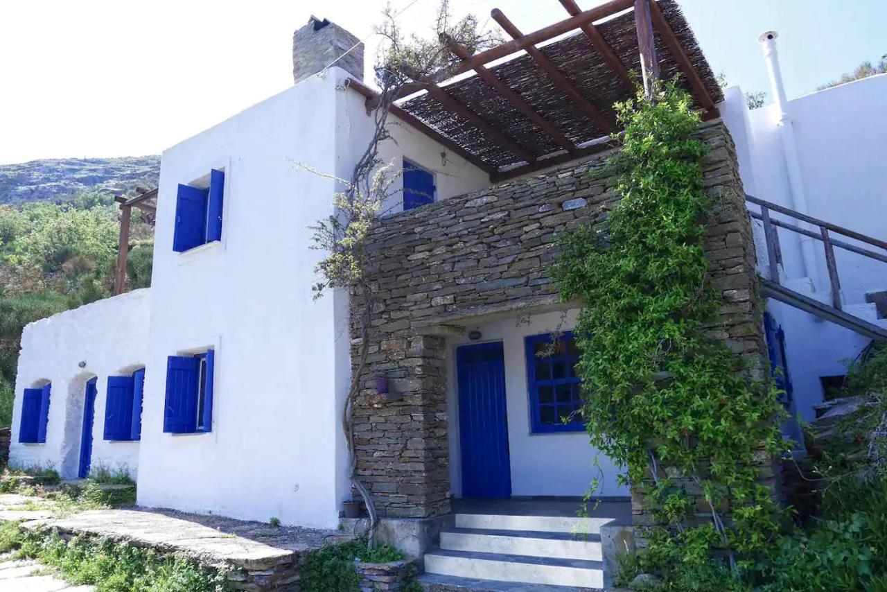 Traditional Village House On Kea Milopótamos エクステリア 写真
